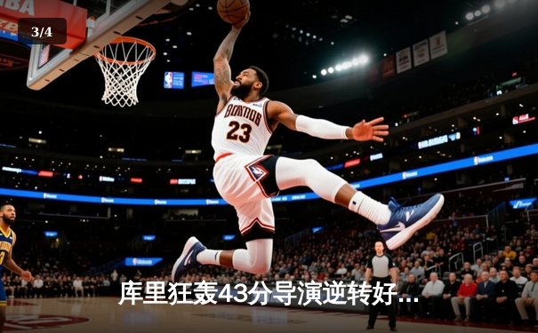 库里狂轰43分导演逆转好戏，勇士加时险胜凯尔特人扳平总决赛 - 3